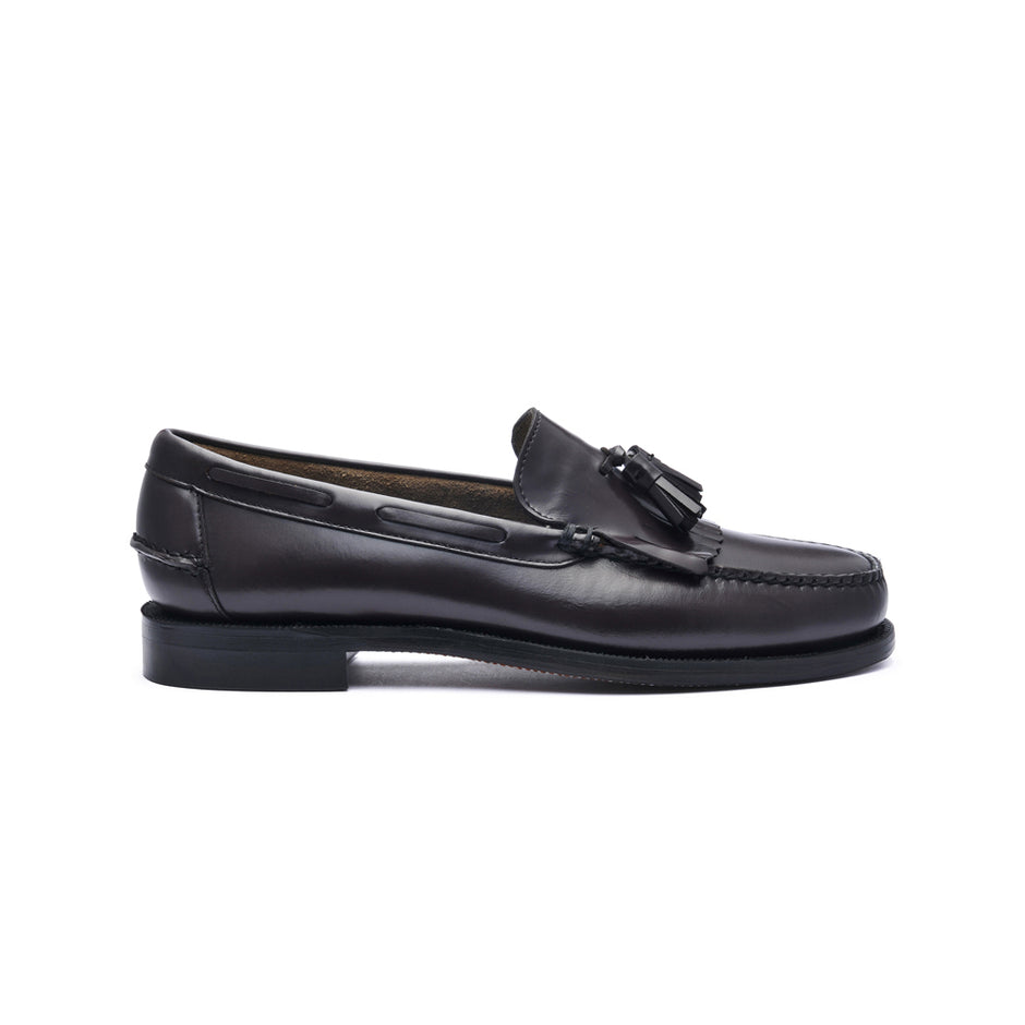 Sebago Classic Dan Citysides Penny Loafers Shoes Black Mens 7.5R Sebago Dan | eBay main image 2