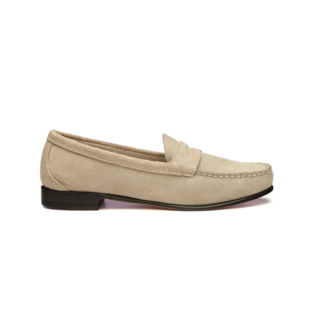 Audrey Woman Suede Light Beige