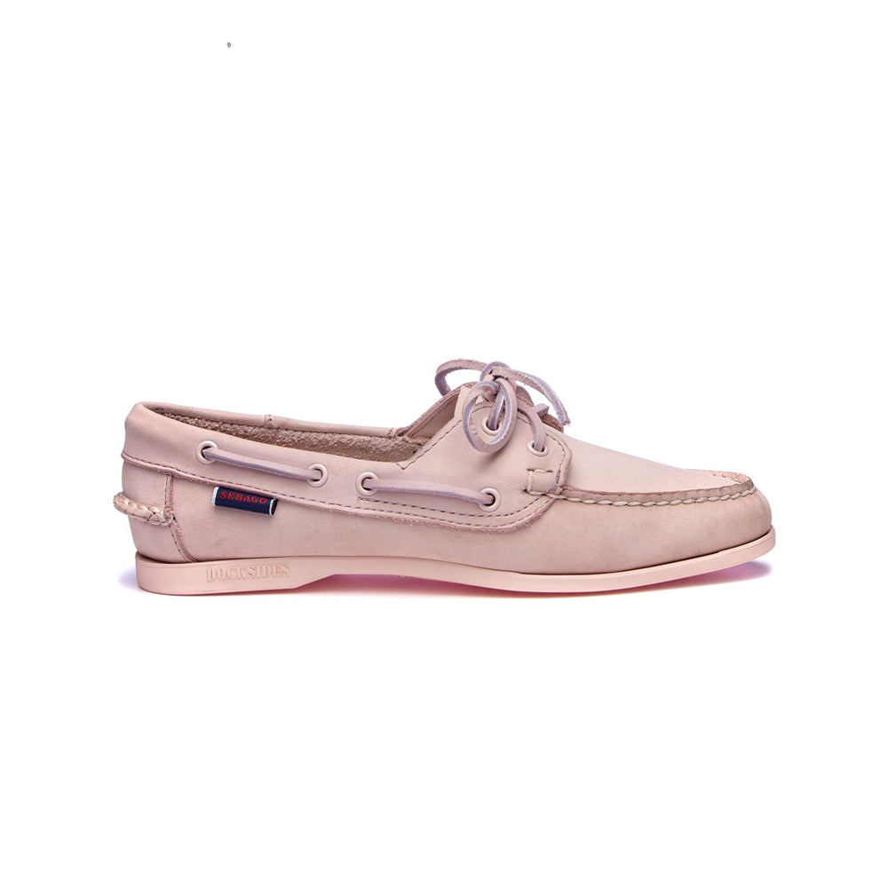 Jacqueline Nubuck Woman Full Baby Pink