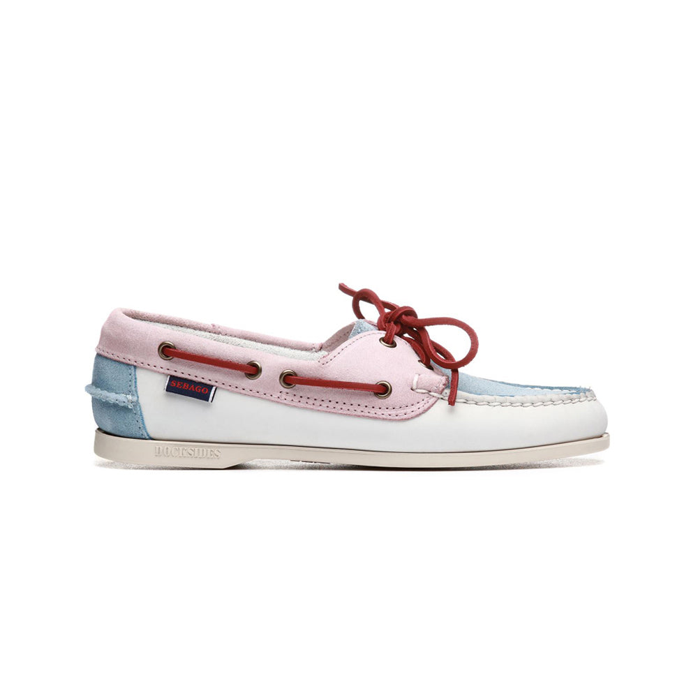 Jacqueline Pastel White-Baby Pink – Sebago Singapore