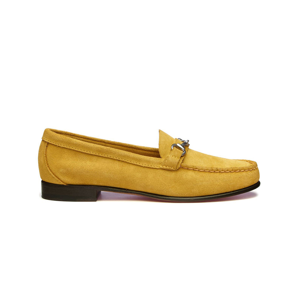 Grace Woman Suede Yellow Mimosa