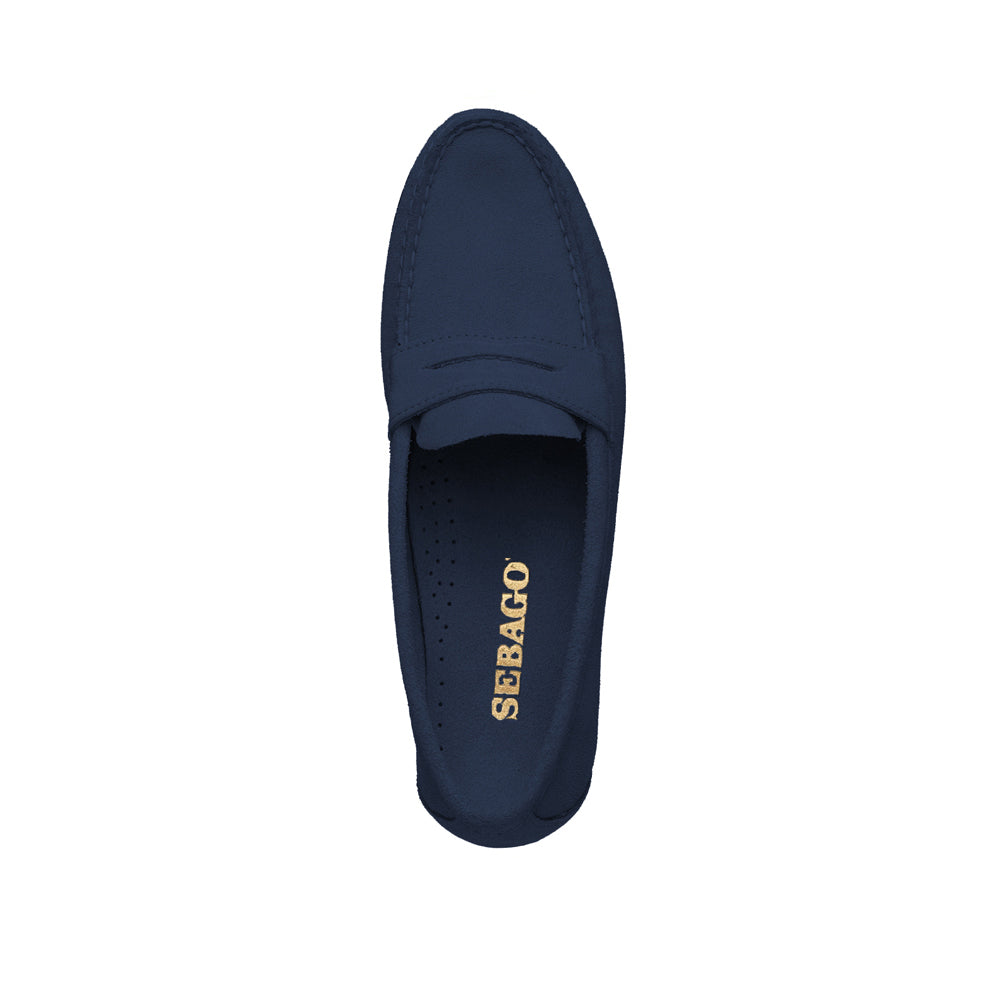 Audrey Woman Suede Blue Navy